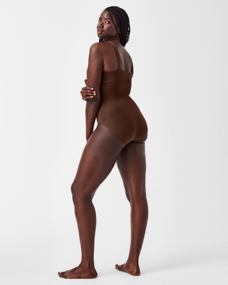 Brown Spanx Higher Power Panties | JDHEC-0268