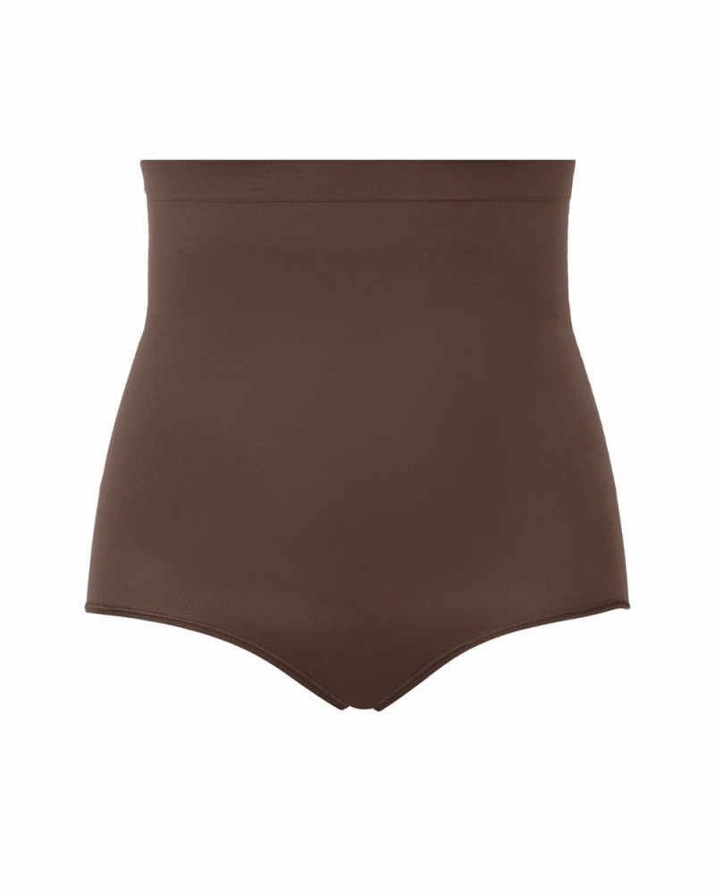 Brown Spanx Higher Power Panties | JDHEC-0268