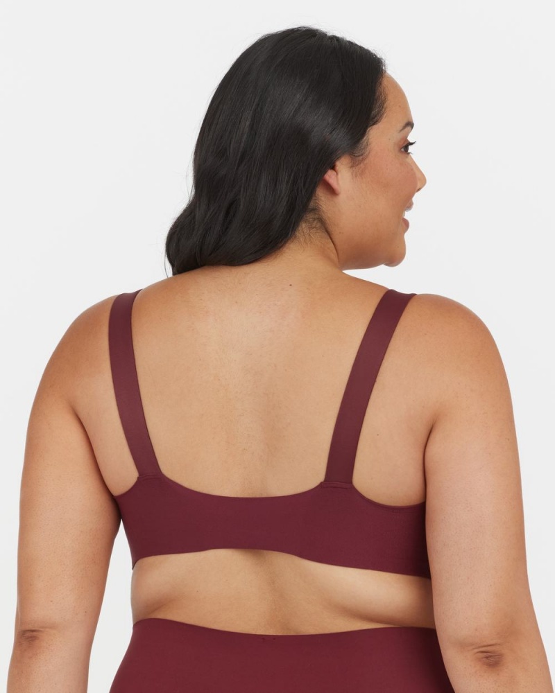 Burgundy Spanx Bra-llelujah!® Lightly Lined Full Coverage Bra | UTAOH-6085