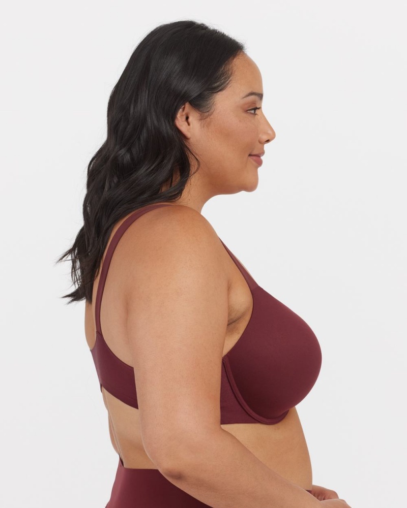 Burgundy Spanx Bra-llelujah!® Lightly Lined Full Coverage Bra | UTAOH-6085