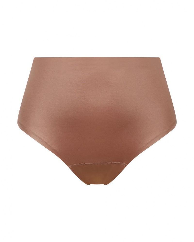 Burgundy Spanx Shaping Satin Thong | QEJVH-0174