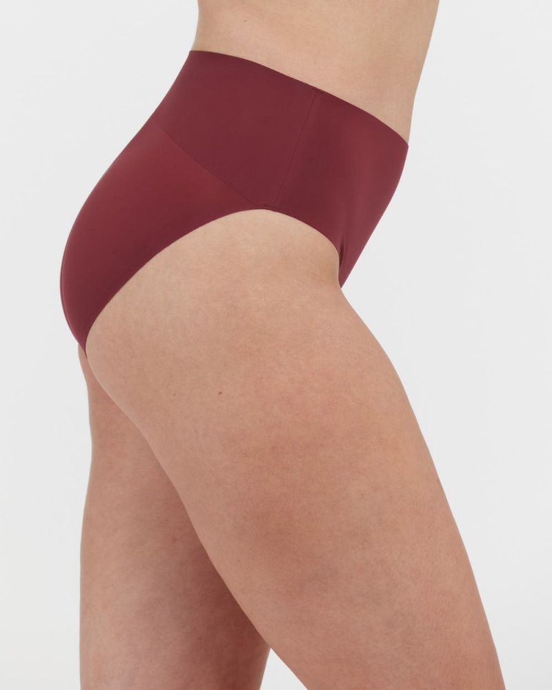 Burgundy Spanx Undie-tectable® Brief | OJUMB-5083