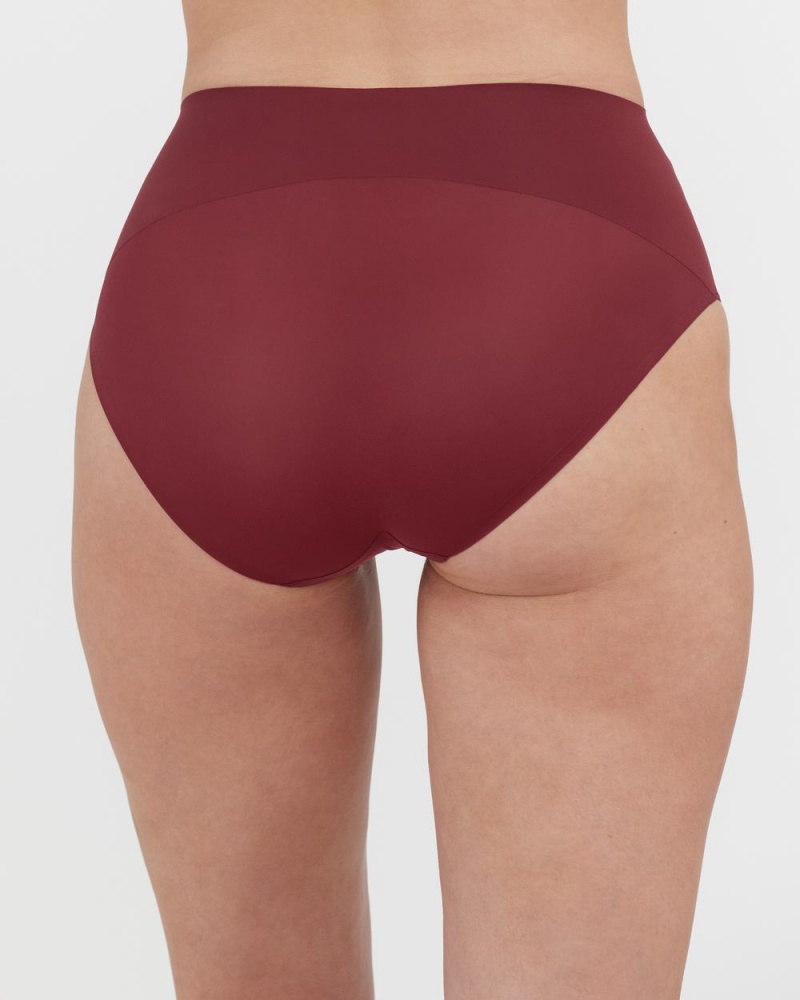 Burgundy Spanx Undie-tectable® Brief | OJUMB-5083