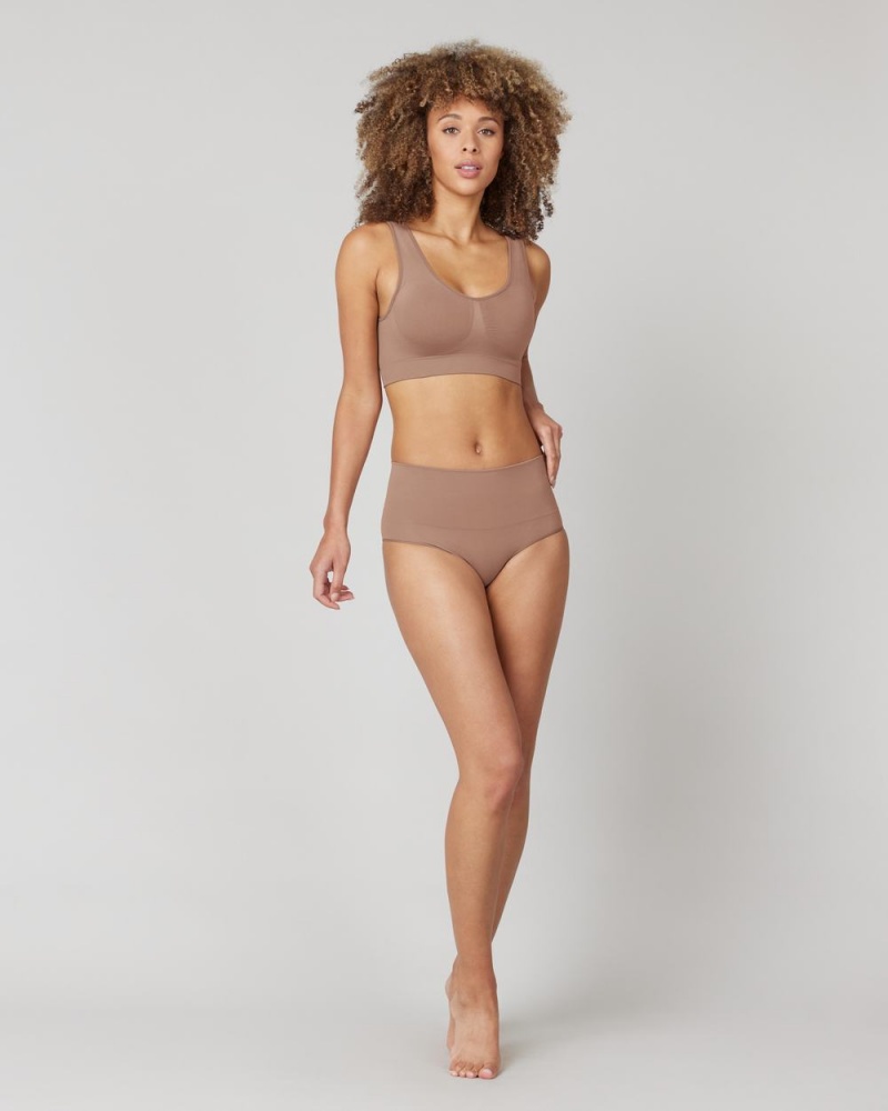 Cafe Au Lait/Brown Spanx Breast of Both Worlds® Reversible Comfort Bra | BIWZJ-0984