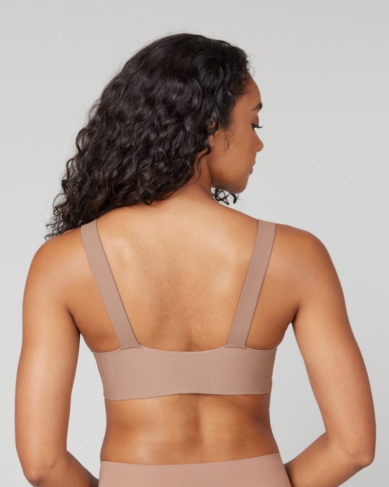 Cafe Au Lait Spanx Bra-llelujah!® Lightly Lined Full Coverage Bra | TCQSZ-7612