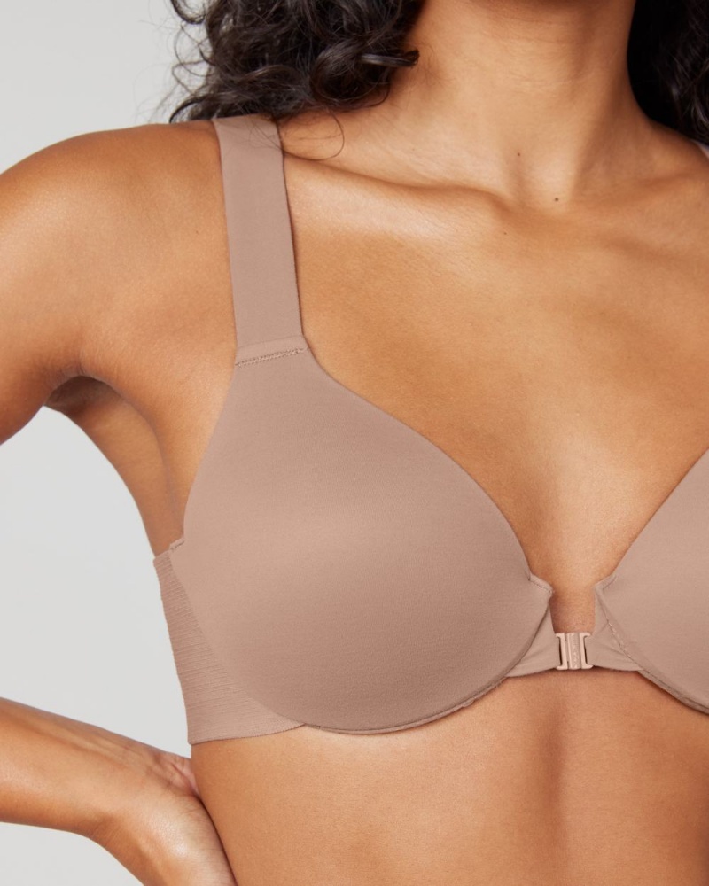 Cafe Au Lait Spanx Bra-llelujah!® Lightly Lined Full Coverage Bra | TCQSZ-7612