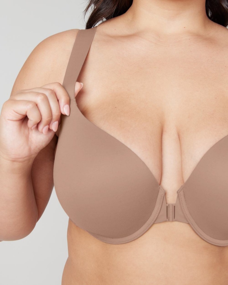 Cafe Au Lait Spanx Bra-llelujah!® Lightly Lined Full Coverage Bra | TCQSZ-7612