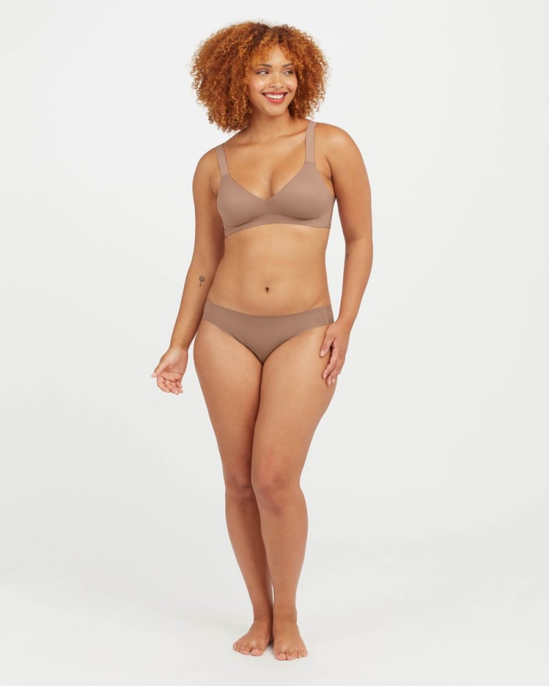 Cafe Au Lait Spanx Bra-llelujah!® Lightly Lined Bralette | VBFRA-3059