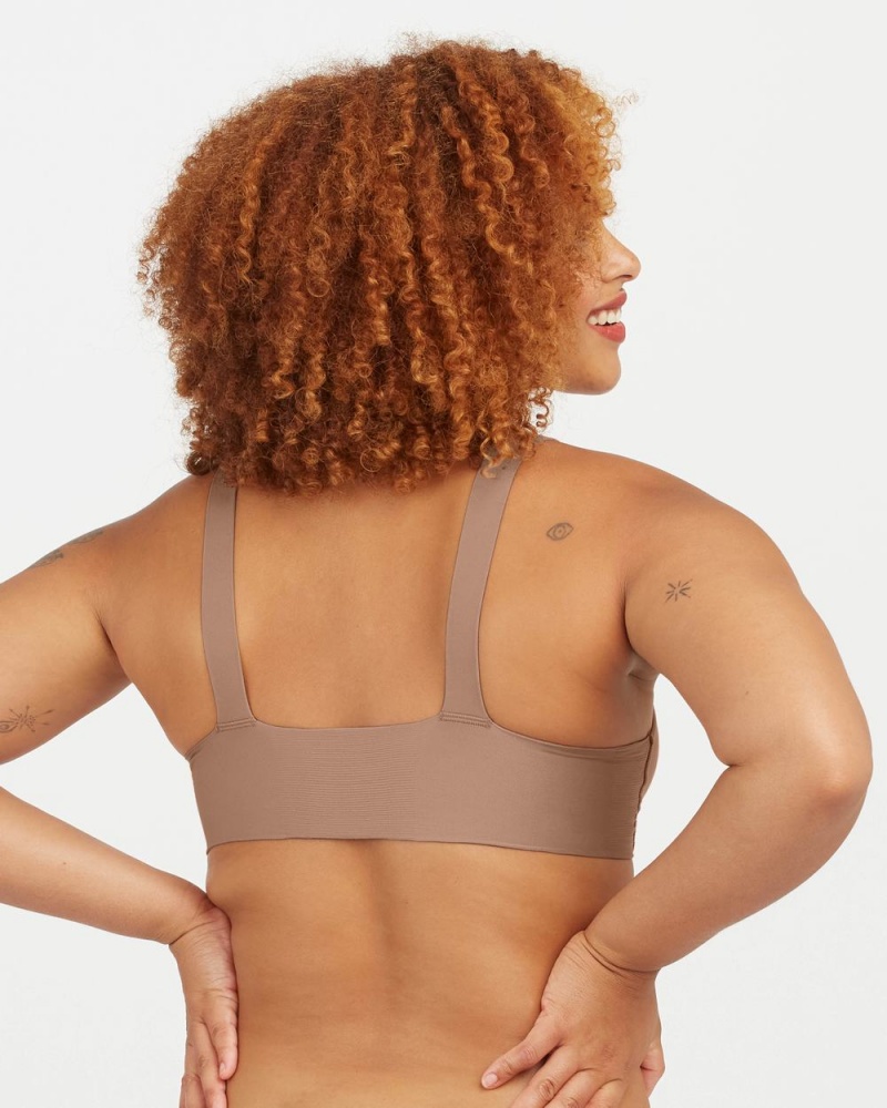 Cafe Au Lait Spanx Bra-llelujah!® Unlined Bralette | XPIEW-0514