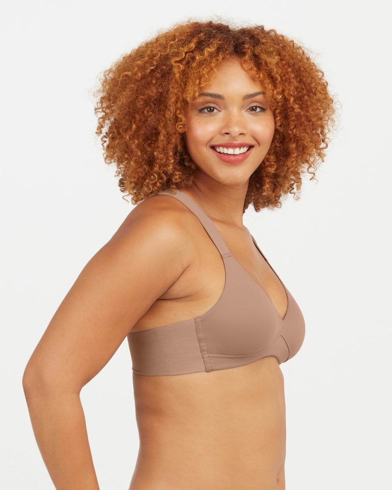 Cafe Au Lait Spanx Bra-llelujah!® Unlined Bralette | XPIEW-0514