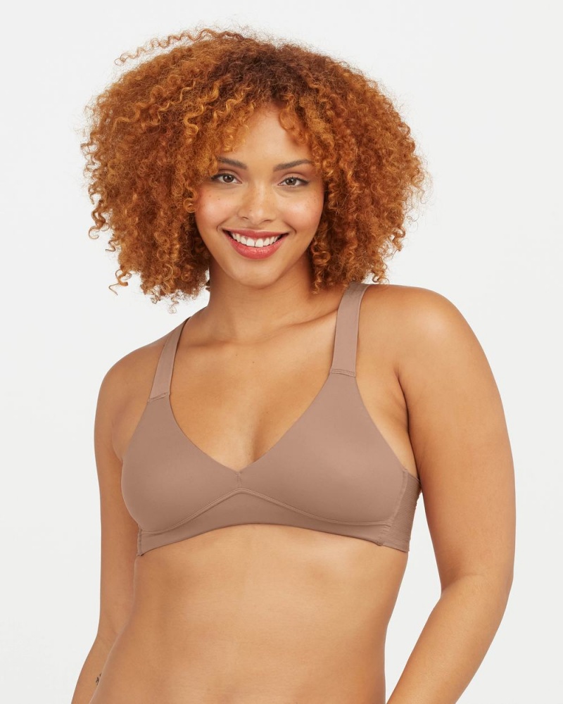 Cafe Au Lait Spanx Bra-llelujah!® Unlined Bralette | XPIEW-0514