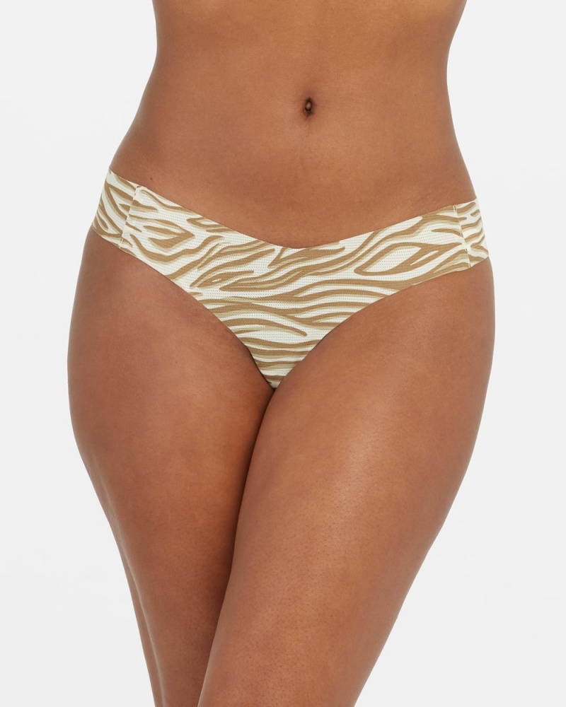 Desert Zebra Spanx Under Statements® Thong | HGRYV-3026