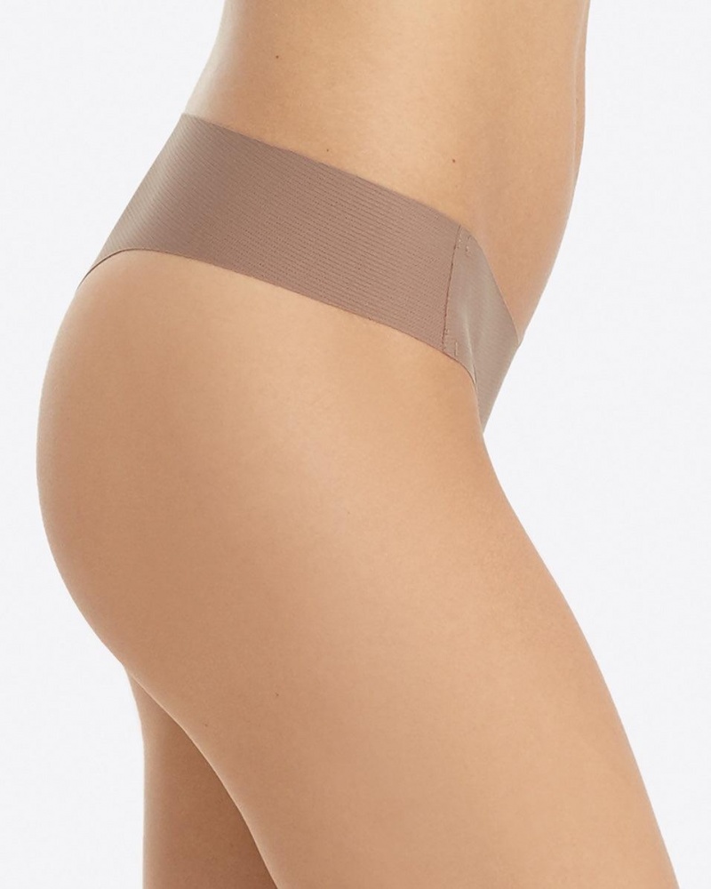 Grey Brown Spanx Under Statements® Thong | WHDBE-3278