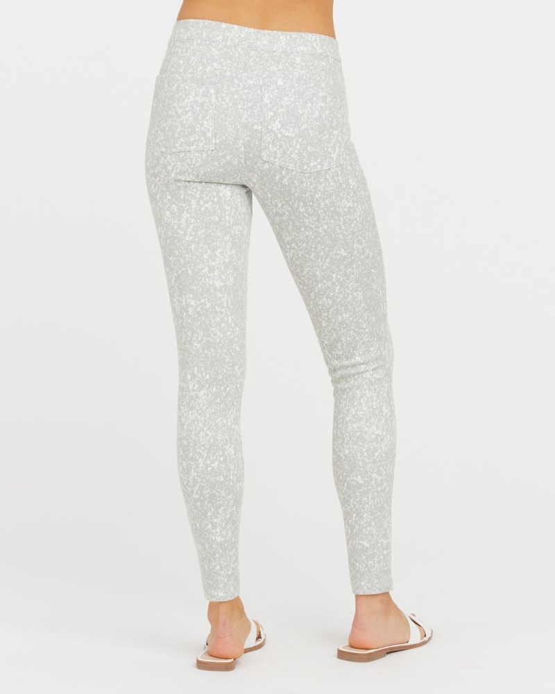 Grey Spanx Jean-ish® Ankle Leggings | SBHQM-1092