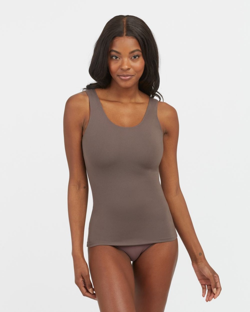 Grey Spanx Socialight Tank | MPTHQ-9305