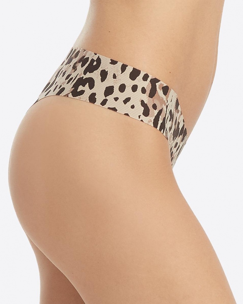 Leopard Spanx Under Statements® Thong | IFMWP-6394