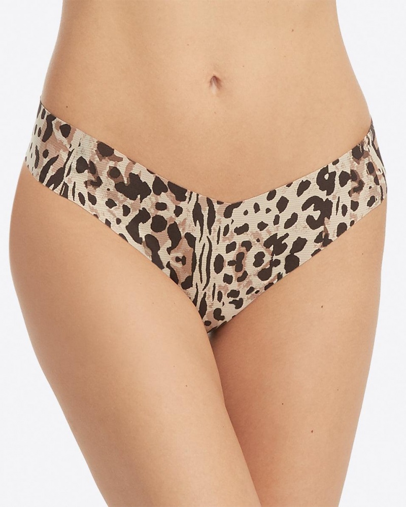 Leopard Spanx Under Statements® Thong | IFMWP-6394