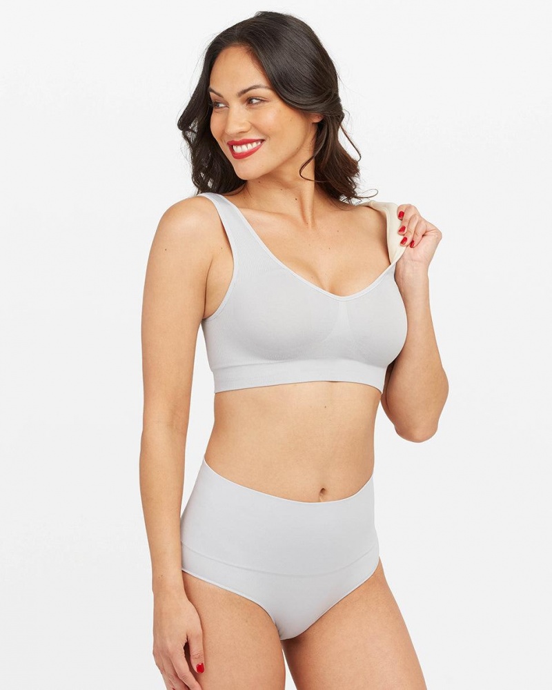 Light Beige Spanx Breast of Both Worlds® Reversible Comfort Bra | EBIFW-6548