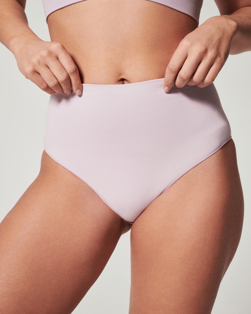 Light Purple Spanx EcoCare Seamless Shaping Brief | GMKBQ-3956