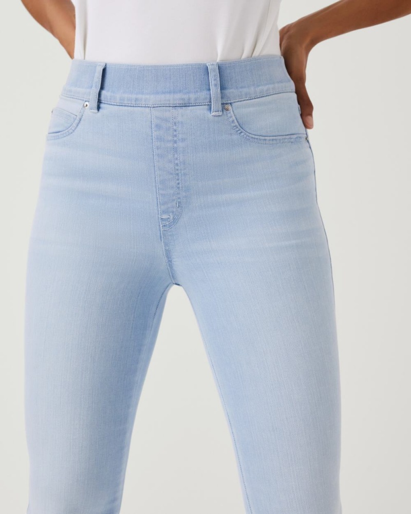 Light Wash Spanx Flare Jeans | EOULT-7650