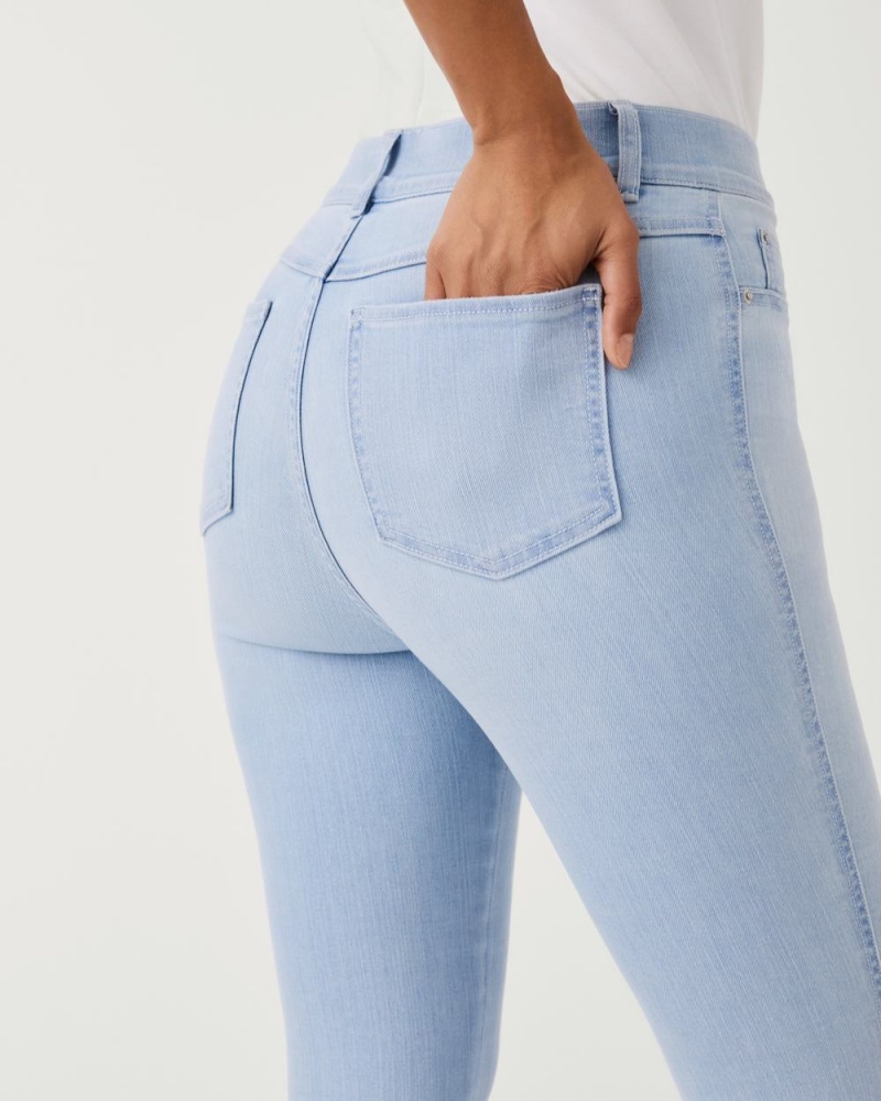 Light Wash Spanx Flare Jeans | EOULT-7650