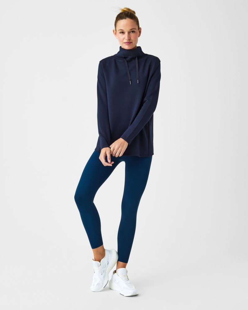 Navy Spanx AirEssentials ‘Got-Ya-Covered’ Pullover | UJYEZ-6210