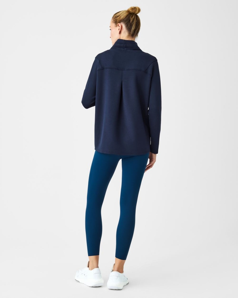 Navy Spanx AirEssentials ‘Got-Ya-Covered’ Pullover | UJYEZ-6210