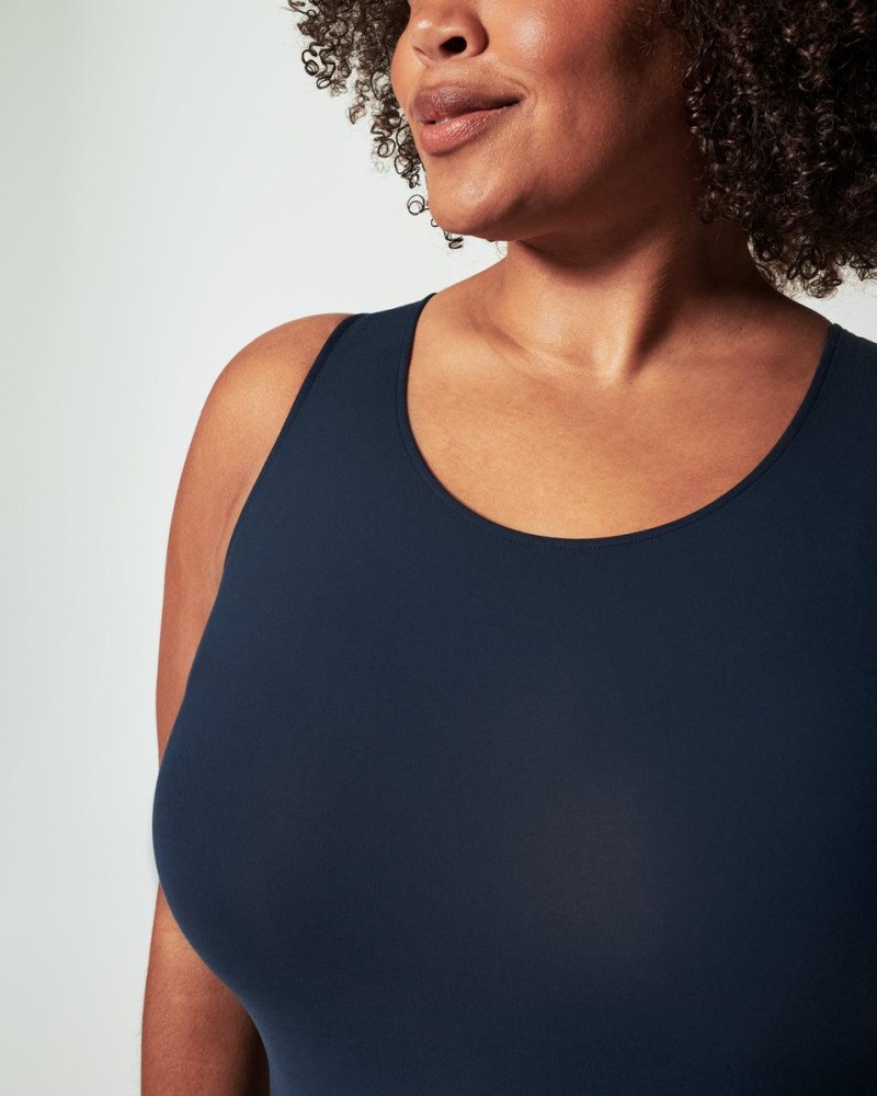 Navy Spanx Socialight Tank | PFDYJ-1748