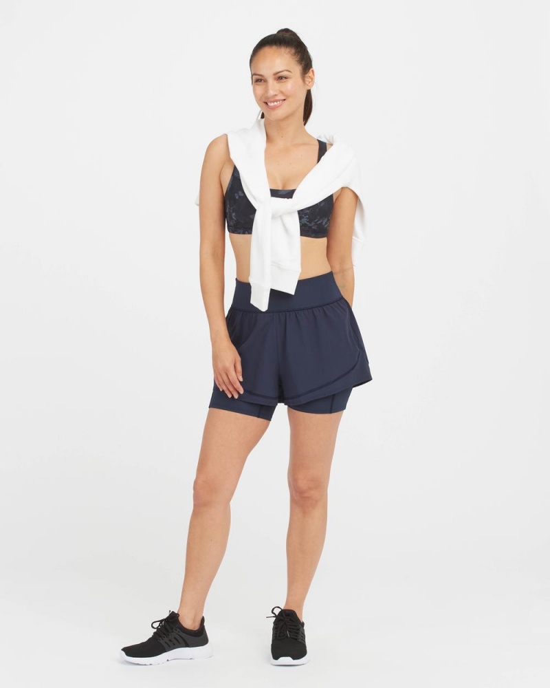 Navy Spanx The Get Moving Short, 5\