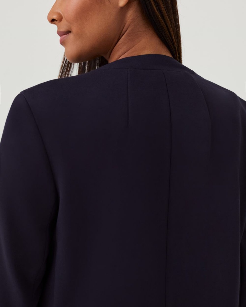 Navy Spanx The Perfect Oversized Blazer | OVWBI-9825