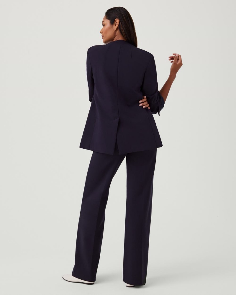 Navy Spanx The Perfect Pant, Wide Leg | ZODSR-0413