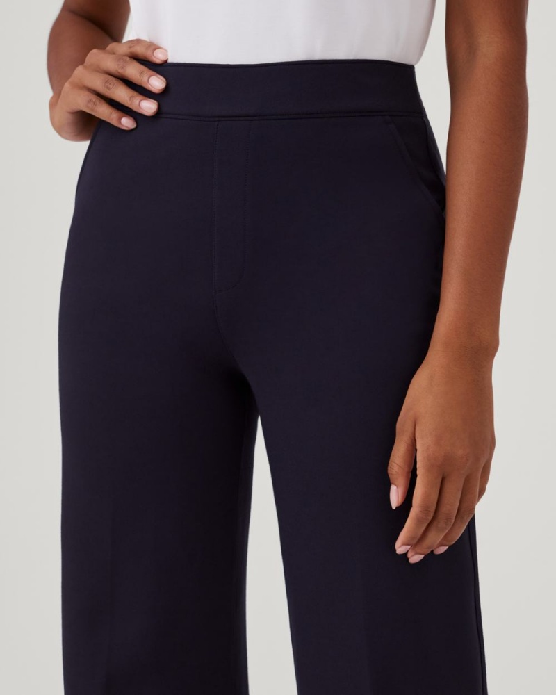 Navy Spanx The Perfect Pant, Wide Leg | ZODSR-0413