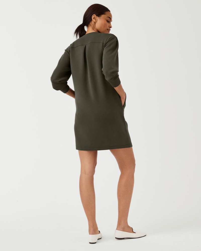 Olive Spanx AirEssentials Crew Neck Dress | ZHFUQ-8123