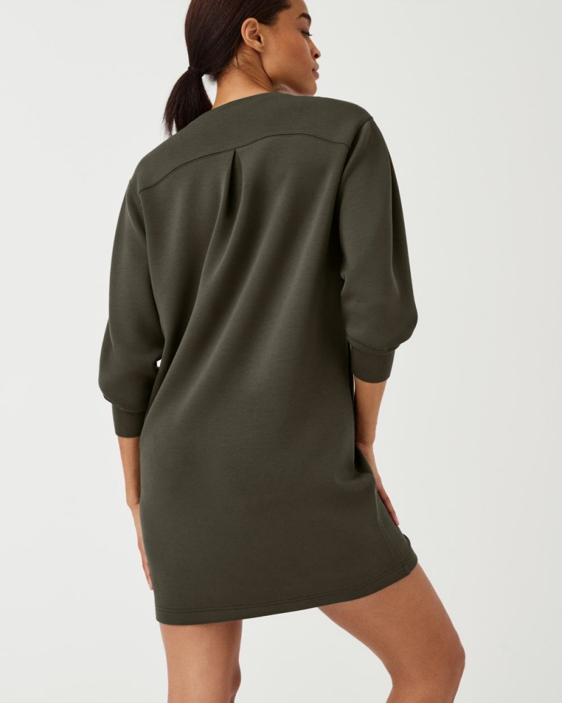 Olive Spanx AirEssentials Crew Neck Dress | ZHFUQ-8123