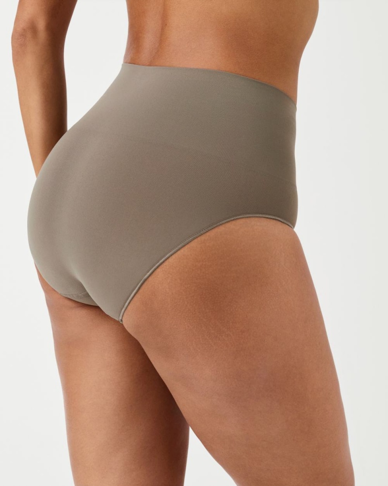 Olive Spanx EcoCare Seamless Shaping Brief | DSORT-5290