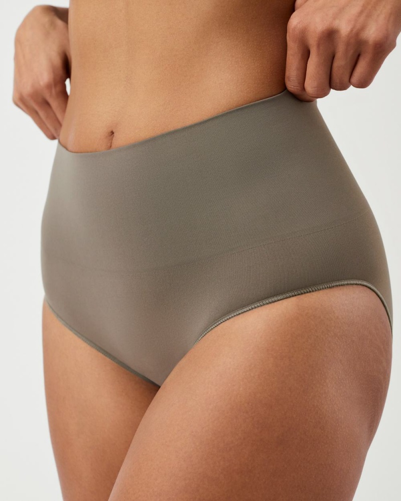 Olive Spanx EcoCare Seamless Shaping Brief | DSORT-5290