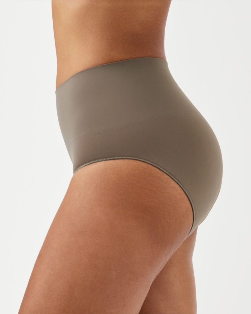 Olive Spanx EcoCare Seamless Shaping Brief | DSORT-5290