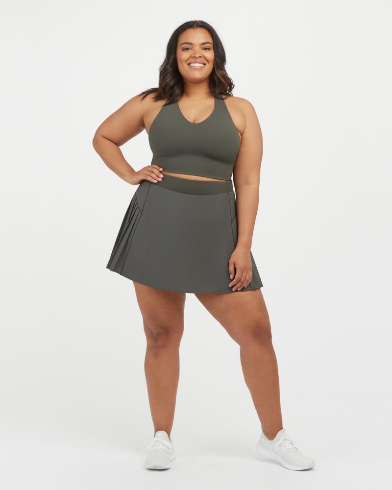 Olive Spanx The Get Moving Pleated Skort, 14\