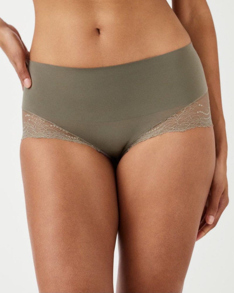 Olive Spanx Undie-tectable® Lace Hi-Hipster Panty | GIFYJ-8271