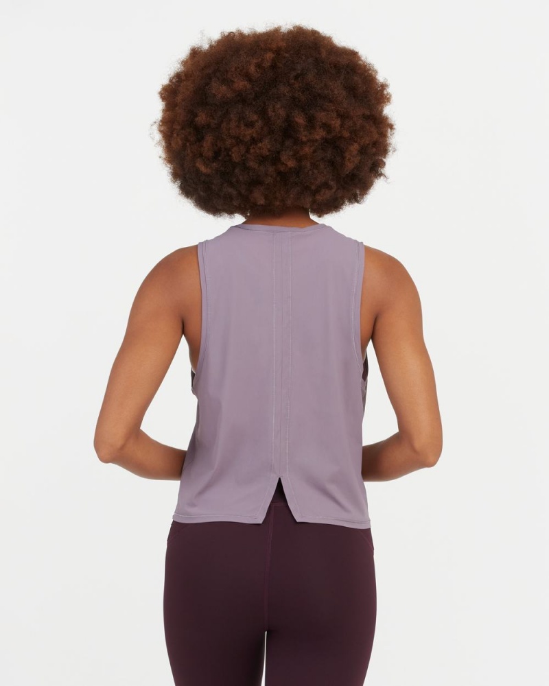 Purple Spanx Go Lightly At-The-Hip Tank | UEYKV-0893