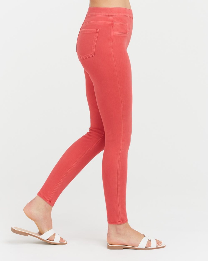 Red Spanx Jean-ish® Ankle Leggings | VORIQ-0598