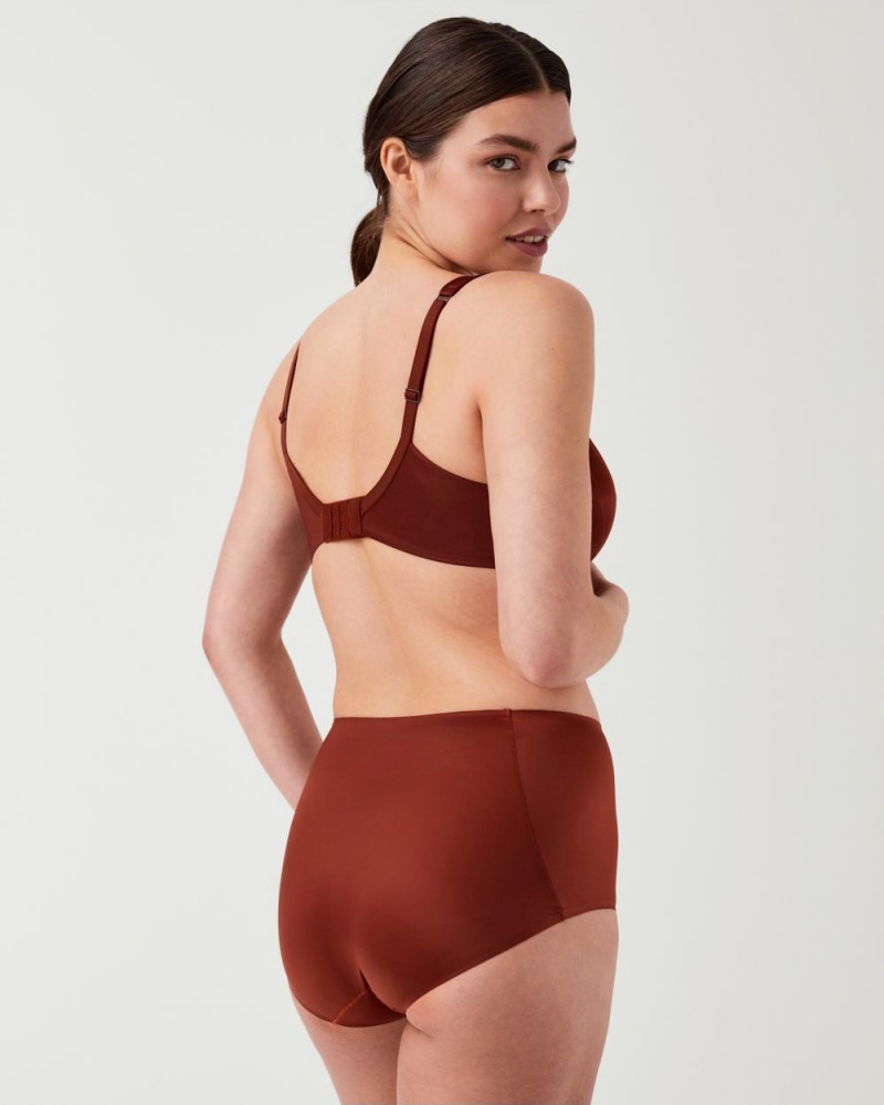 Red Spanx Shaping Satin Brief | RKEBU-3582