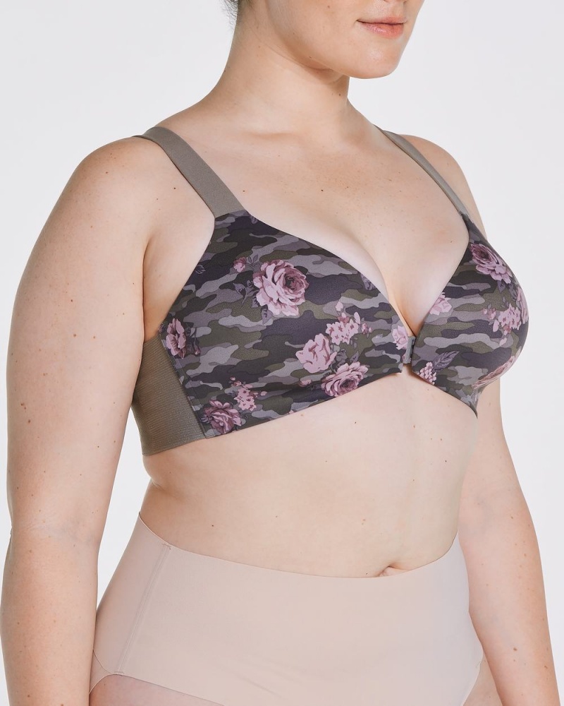 Rose Camo Spanx Bra-llelujah!® Lightly Lined Wireless Bra | VLGRU-7839