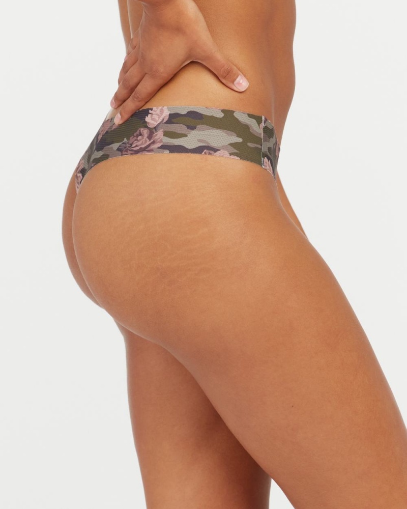 Rose Camo Spanx Under Statements® Thong | WEAOB-6285