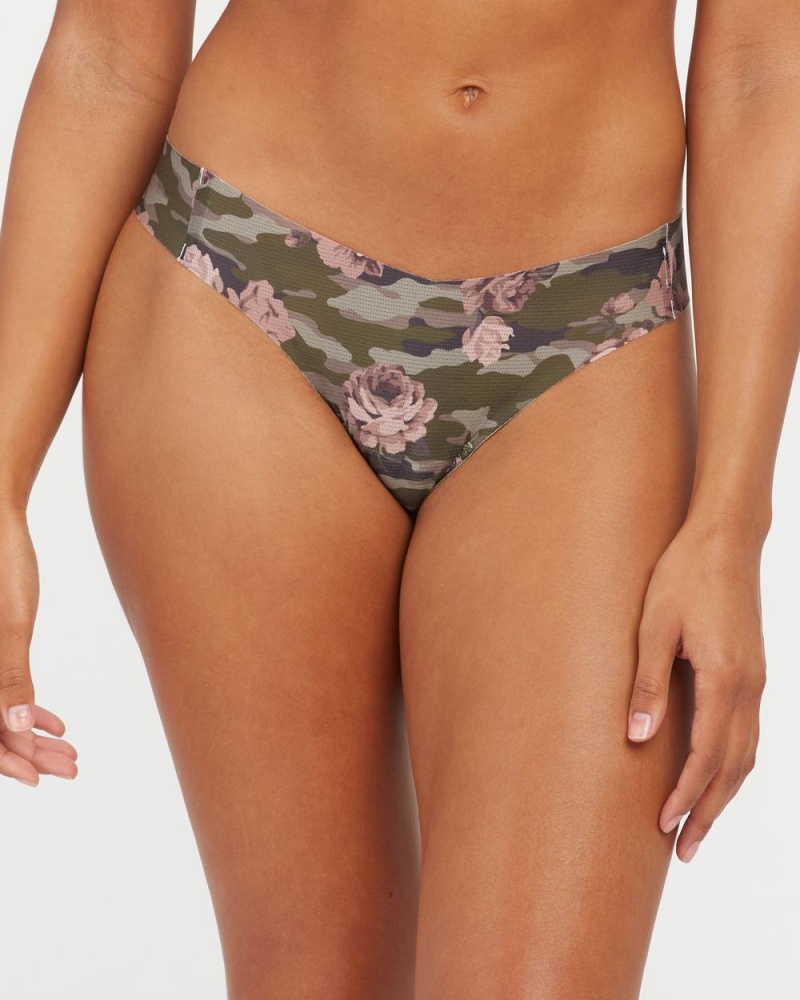 Rose Camo Spanx Under Statements® Thong | WEAOB-6285