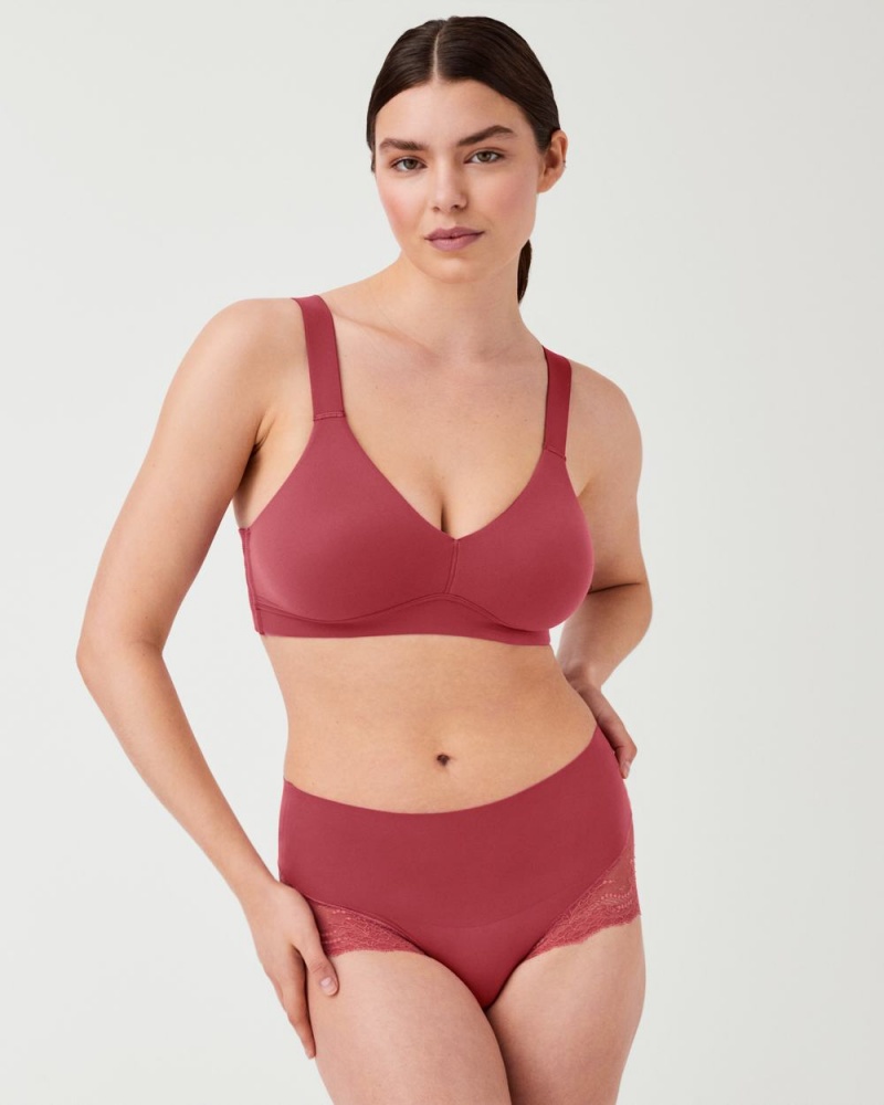 Rose Spanx Bra-llelujah!® Unlined Bralette | GRYEV-8246