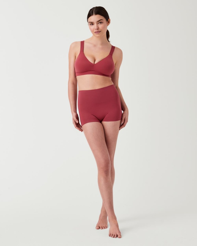 Rose Spanx EcoCare Seamless Shaping Boyshort | SLUAO-1732