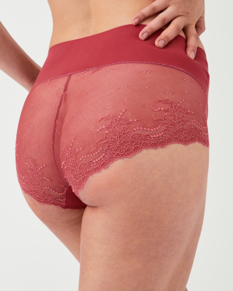 Rose Spanx Undie-tectable® Lace Hi-Hipster Panty | YEODC-1839