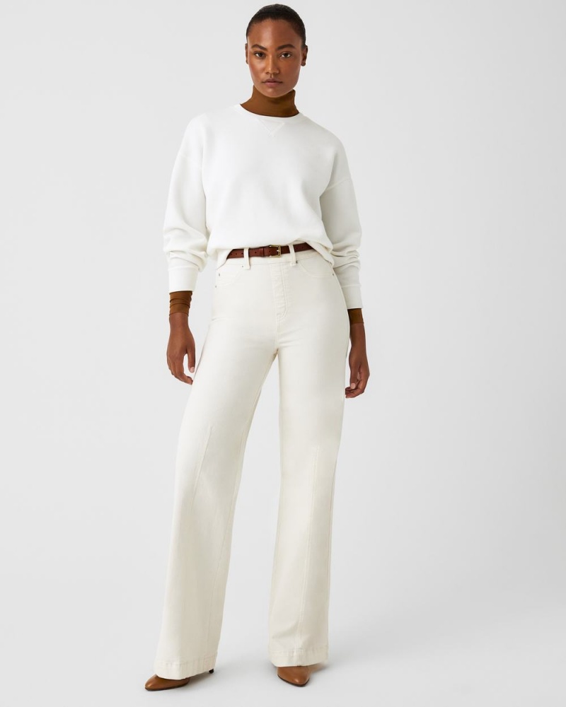 White Spanx AirEssentials Crew | AHSCO-7356