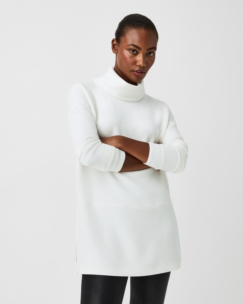 White Spanx AirEssentials Turtleneck Tunic | JTSMG-7356